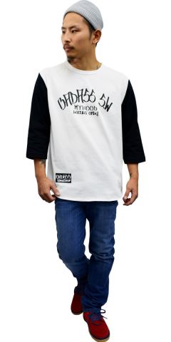 OL-4835 BADASS BASEBALL TEE